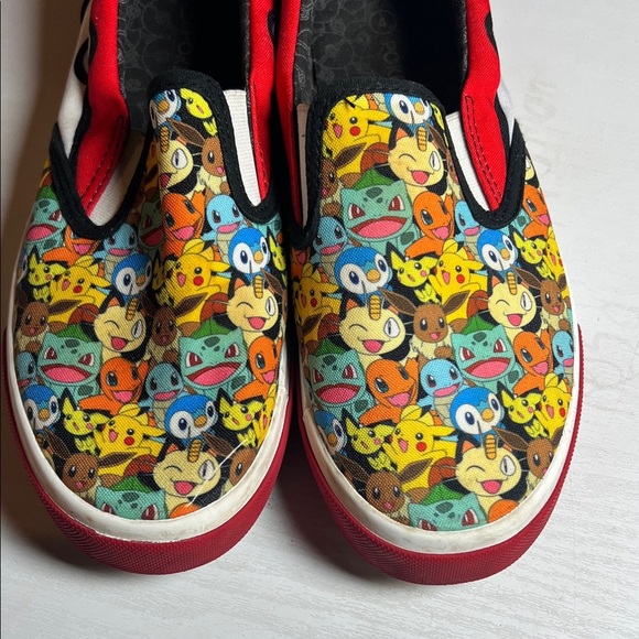 Pokemon Red and Black Kids Sneakers - Picture 6 of 6